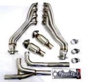 Stainless Long Tube Header For 04 to 05 Ford F-150 5.4L 2WD V8 