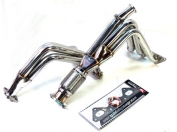 Stainless Long Tube Header For 91 thru 99 Mitsubishi 3000GT/ Dodge Stealth 3.0L V6 