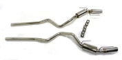 Stainless Catback Exhaust System For 01 to 04 Ford Mustang GT 4.6L AT/MT V8 