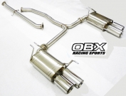 Catback Exhaust System For 2009 to 2014 Acura TL Base FWD  3.5L 