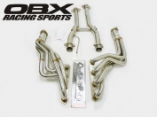 Long Tube Header For 86-93 Mustang GT/LX 5.0L With M/T H-Downpipe