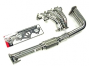 Stainless Header Fits 90-91 Honda Prelude Si Only 2.0L 