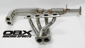 Stainless Header For 92 thru 96 Honda Prelude Si 2.3L H23 