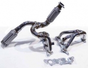 S/S Long Tube Header Fits 2006-2012 Mitsubishi Eclipse 3.8L V6 6G75 