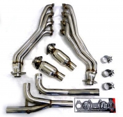 Catted Long Tube Header For 04 to 05 F-150 2WD 5.4L V8 