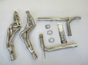 Stainless Long Tube Header For 12 thru 18 Infiniti QX56/ QX80, 10 thru 21 Nissan Patrol Y62 2/4WD