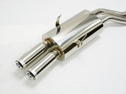 Stainless Axle Back Exhaust System For 92 to 98 BMW 325/328is 2.5L/2.8L 