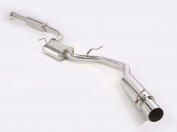 Stainless Catback Exhaust System For 2000 to 2004 Ford Focus ZX3/ZX5 2.0L ZETEC 