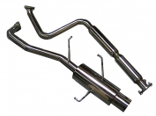 Catback Exhaust System For 1997 thru 1999 Nissan Maxima 3.0L VQ30DE Type H + B Mid Pipe 