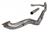 Stainless Catback Exhaust For 1994 to 1997 Ford 7.3L V8 Engines 