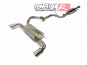 Stainless Catback Exhaust For 10 thru 13 Mazda 3 