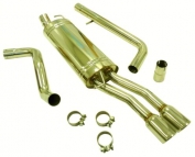 Catback Exhaust System For 1999 to 2005 Volkswagen Jetta MK4 1.8L 