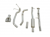 Catback Exhaust System Fits 2012+ Fiat 500 1.4L 