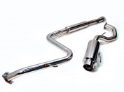 Catback Exhaust System Fits 95 thru 99 Eagle Talon RS/GS, Mitsubishi Eclipse RS/GS/ Type R 