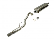 Catback Exhaust System For 84 to 01 Jeep Cherokee XJ 2.5L 