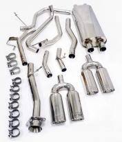 Catback Exhaust System For 2003 to 2006 Hummer H2 6.0L SUV/SUT 