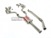 Stainless Catback Exhaust For 2004 to 2008 Audi A4 Quattro S4 B7 2.0L FWD 