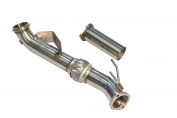 Stainless Downpipe For 13 to 18 Ford Focus ST 