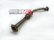 Ceramic Round Resonated Pipe For 99 to 01 Volkswagen Golf, 01 to 04 Jetta 2.8L V6, No O2 