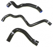 Stainless Silicone Radiator Hose Fits 04-08 Audi A4 B7 2.0L (Black, Blue, Red) 