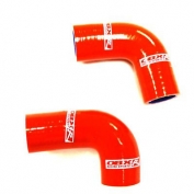 Silicone Radiator Hose Fits 2005+ Audi A3 3.2L Red Color 