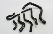 Silicone Radiator Hose Kit Fits Integra Type R DC2 EK 4/9 1.8L (Black< Blue, Red) 