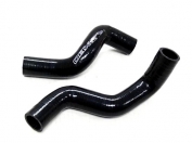 Silicone Radiator Hose Fits 1995-1999 Mitsubishi Eclipse RS/GS 2.0L 420A (Black, Blue, Red, Yellow) 