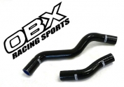 Silicone Radiator Hose Fits 92-96 Mitsubishi EVO 1/2/3 4G63T (Black, Blue, Red) 