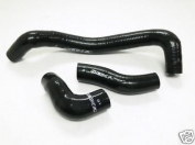 Stainless Silicone Radiator Hose Fits 1999-2004 Volkswagen Golf/Jetta VR6 MT (Black, Blue, Red) 