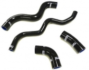 Silicone Radiator Hose Fits 2012-2017 Fiat 500 1.4L A/T (Black, Blue, Red) 