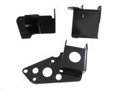 Stainless Engine Mount Bracket Kit (A11245+ 11323) Fits 1996-2000 Honda Civic 